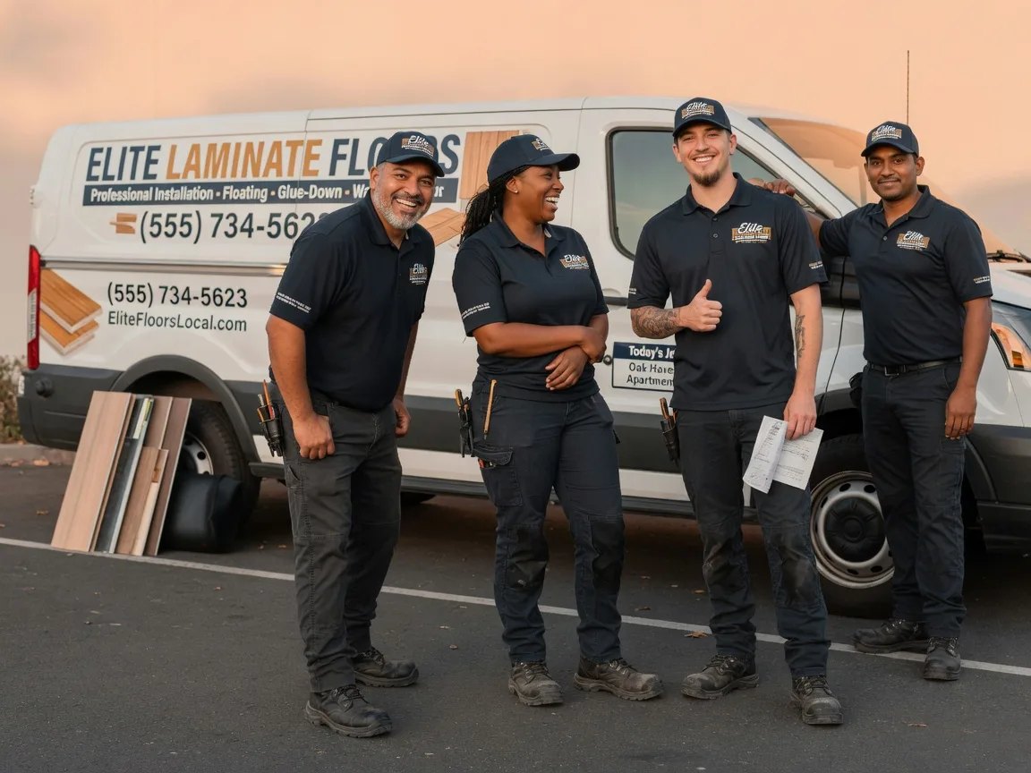 Laminate flooring installation company in Lewistown, OH